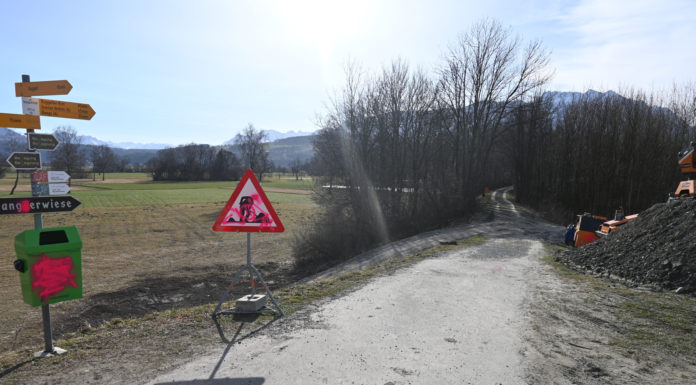 Sachbeschädigung bei Baustelle in Ruggell
