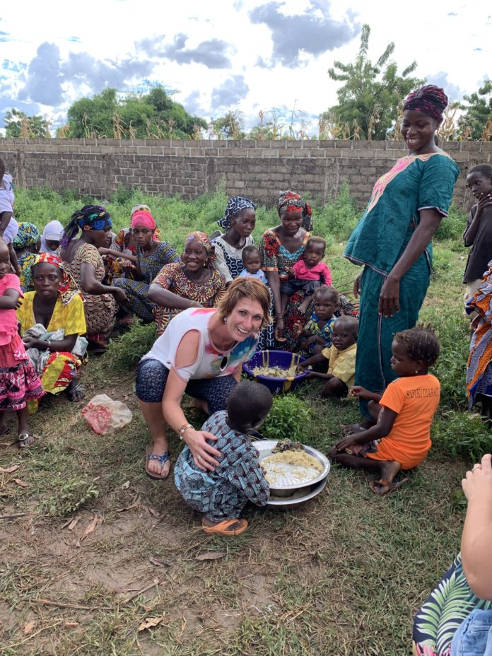 Alexandra besuchte Mali