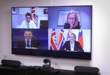 Austausch der EWR/EFTA-Staaten mit dem britischen Handelsminister