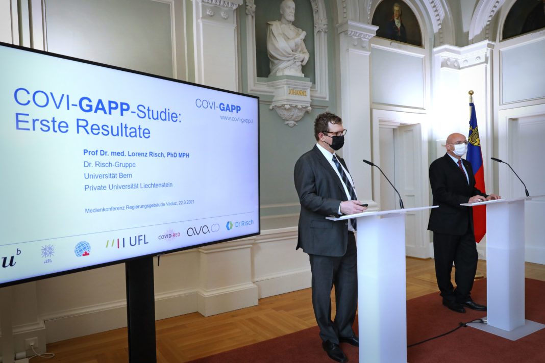 Vorstellung COVI-GAPP-Studie . Montag, 22. März 2021