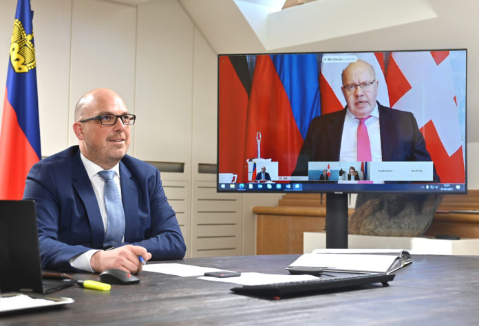 Virtuelles 4er-Treffen der deutschsprachigen Wirtschaftsminister