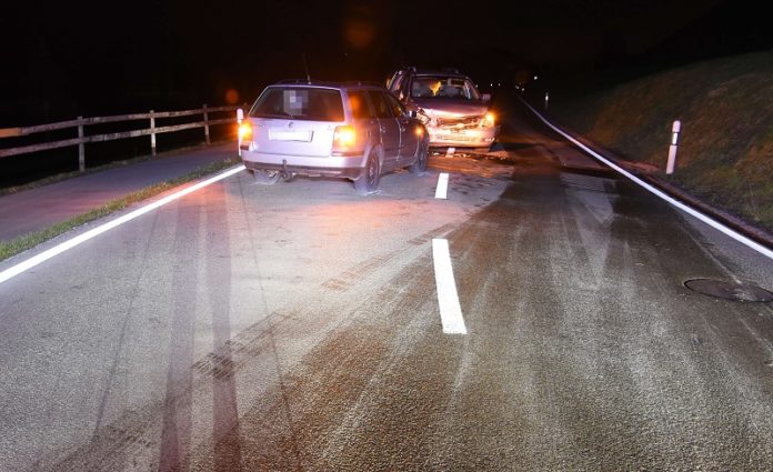 Frontalzusammenstoss,Lütisburg Station 1