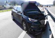St. Margrethen: Auffahrunfall auf Autobahn