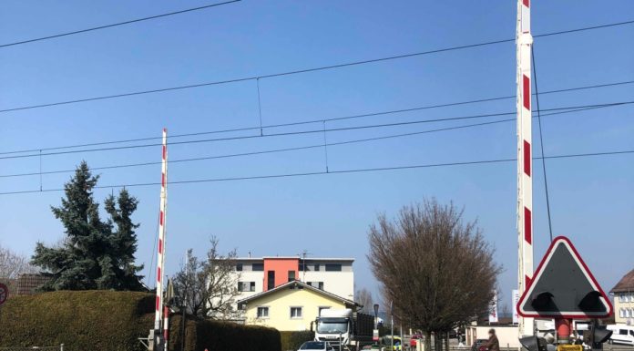 Staad: Unfall bei Bahnübergang mit Kind