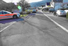 Züberwangen: Kind angefahren