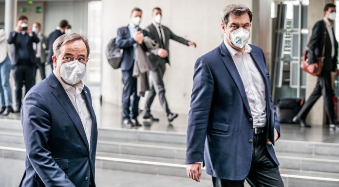 Laschet oder Söder, wer wird Kanzlerkandidat?