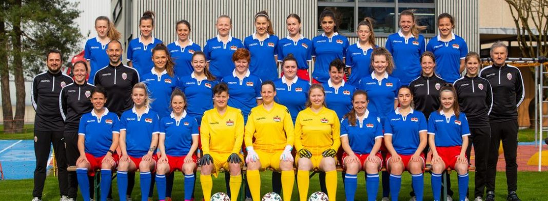 Nationalteam FL, vor Ländespiel gegen Luxemburg, 11. April 2021, Sportpark Eschen_Mauren