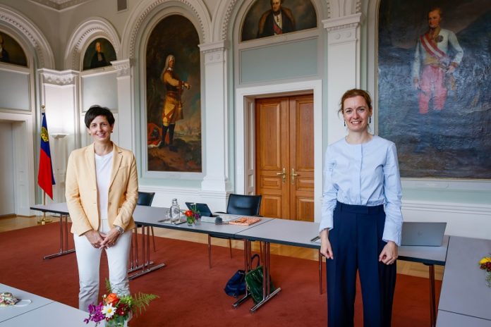 Liechtenstein Kanton St. Gallen Sitzung Lenkungsausschuss Ertuechtigung Rheindaemme FL/SG