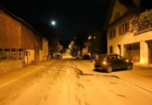 Schaan: Kollision mit Hausanbau