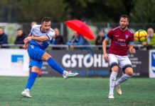 Zwei Vuleta-Treffer beim Spiel FC Ruggell-USV