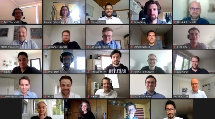 Masterstudierende in Finance auf Studienreise