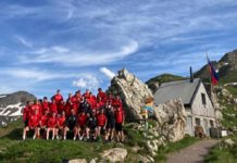 Der FC Vaduz auf der Pfälzerhütte