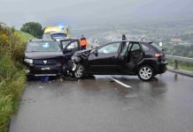 Altstätten: Frontalkollision