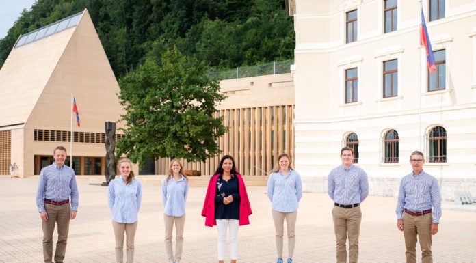 Empfang der liechtensteinischen Olympiadelegation