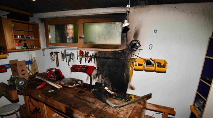 Brand in Werkstatt mit hohem Sachschaden