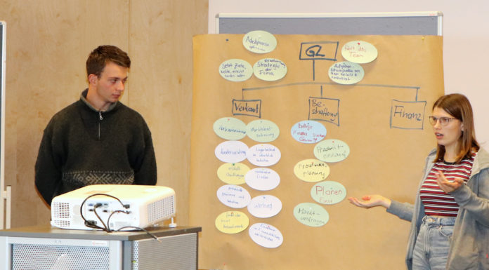 Viel Betrieb bei den Hilti Lernenden