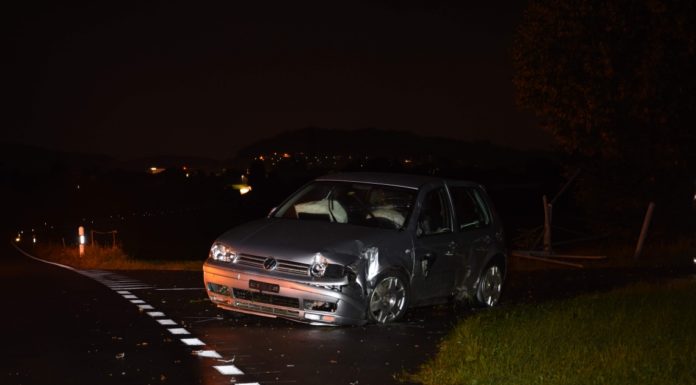 Fahrunfähig Selbstunfall verursacht