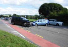 Verkehrsunfall fordert zwei Verletzte