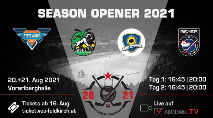 Linz, Lustenau und EHC Arosa zu Gast bei der VEU