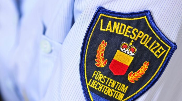 Selbstunfall eines Motorradfahrers in Schellenberg