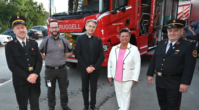 Feuerwehr Ruggell mit neuen TLF