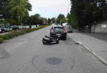 Wil: Motorrad kollidiert mit Auto