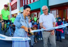 Eröffnung mobiler Pumptrack Liechtenstein