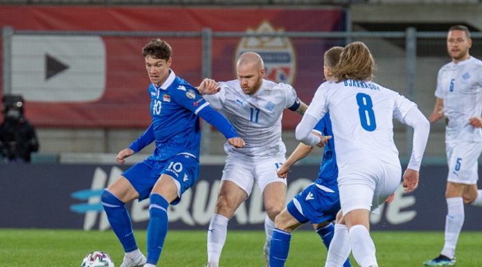 European Qualifiers: Liechtensteins Nationalteam in Island