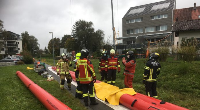 Vaduz: Feuerwehr-Aufbaukurs