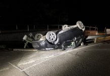 Junge Frau bei Selbstunfall schwer verletzt!