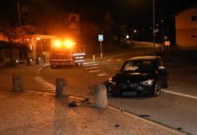 Eschen: Selbstunfall mit Sachschaden-Alkohol im Spiel