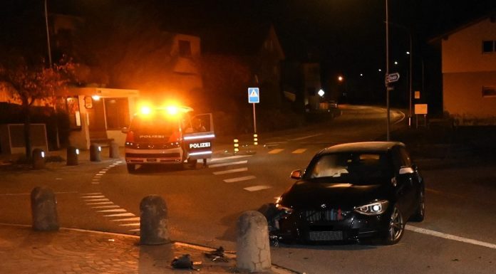 Eschen: Selbstunfall mit Sachschaden-Alkohol im Spiel
