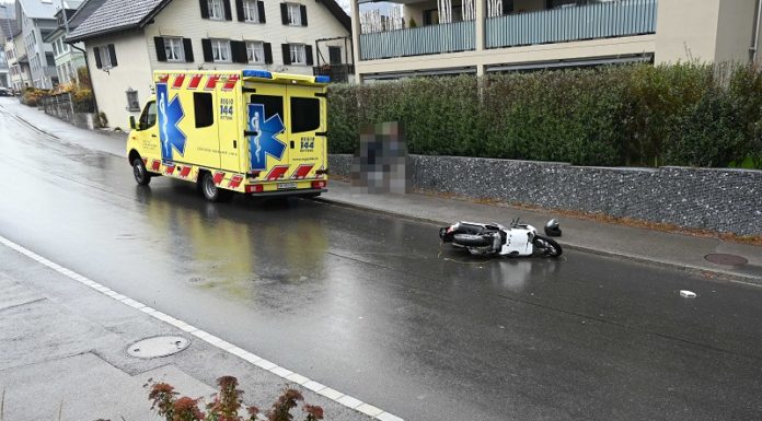 Bei Kollision Motorradfahrer verletzt