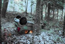 Flawil: Mann mit Auto verursacht Selbstunfall