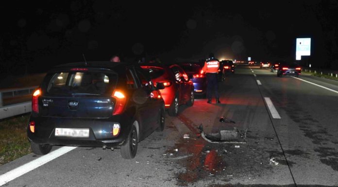 Sevelen: Grosser Sachschaden bei Unfall mit sieben Autos