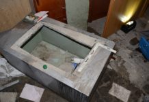 Tresor aufgebrochen und ausgeräumt