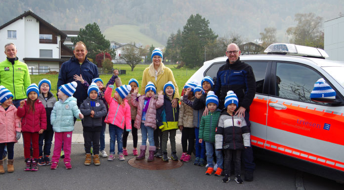Triesen macht Kinder im Strassenverkehr «sichtbar»