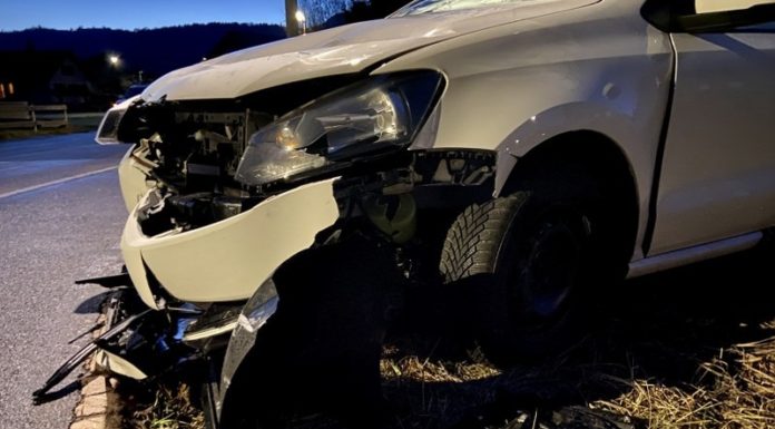 Alkoholisiert Selbstunfall verursacht