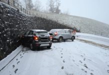 Ins Rutschen geraten