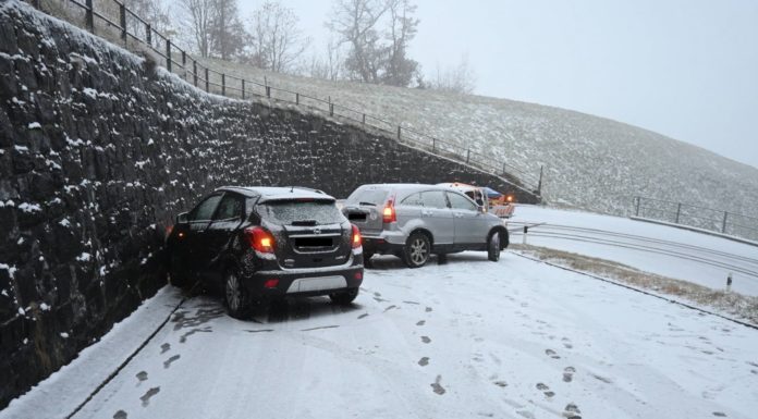 Ins Rutschen geraten