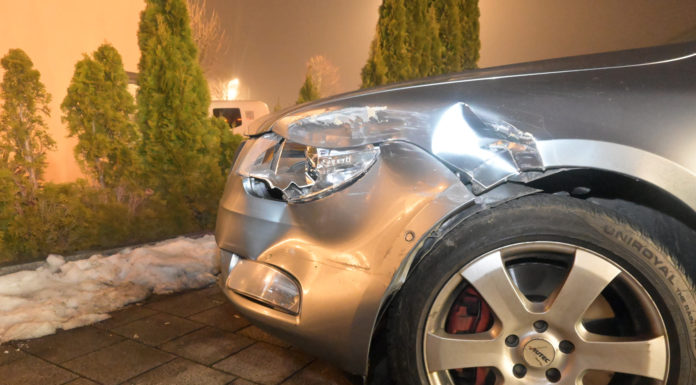 Sachschaden bei Verkehrsunfällen