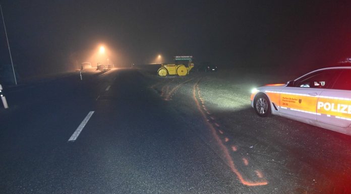 Mann bei Autounfall schwer verletzt