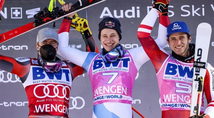 Odermatt gewinnt Super-G in Wengen