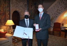 Ordensverleihung auf Schloss Vaduz