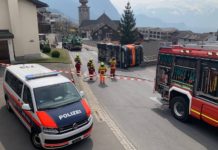 Verkehrsunfall in Triesenberg