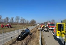 Schwerer Verkehrsunfall zwischen Widnau und Kriessern