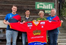 FL Eishockey-Nationalteam in Füssen dabei