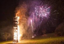 Funkensonntag: Vertreibung des Winters und der bösen Geister