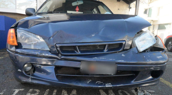 Totalschaden bei Verkehrsunfall