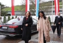 Kiew-Besuch von Regierungsrätin Dominique Hasler